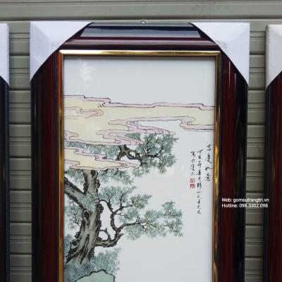 Tranh sứ Ngũ Phúc Lâm Môn - dòng tranh sứ của gốm sứ Giang Tây cao cấp